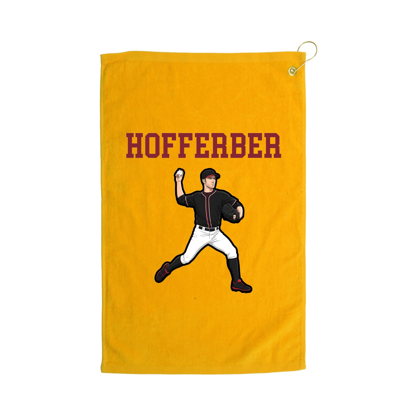 Golf Towel — Shirsey in Gold