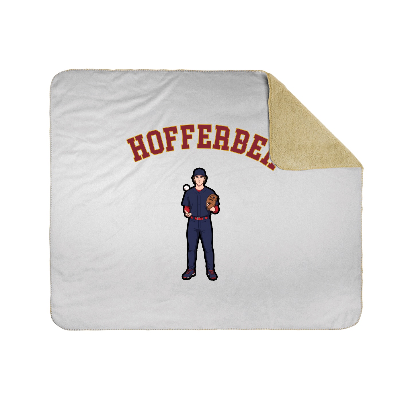 Throw Blanket — Shirsey Arch in White