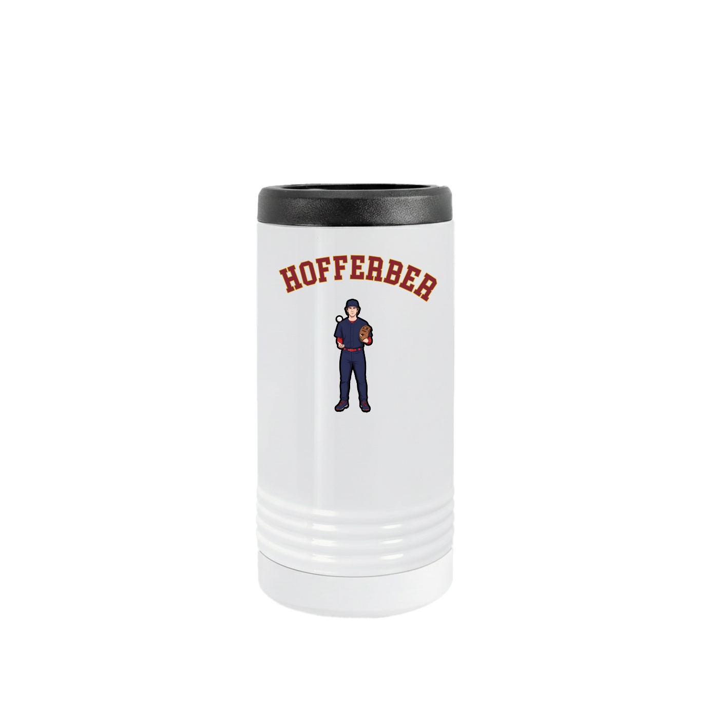Slim Beverage Holder — Shirsey Arch in White