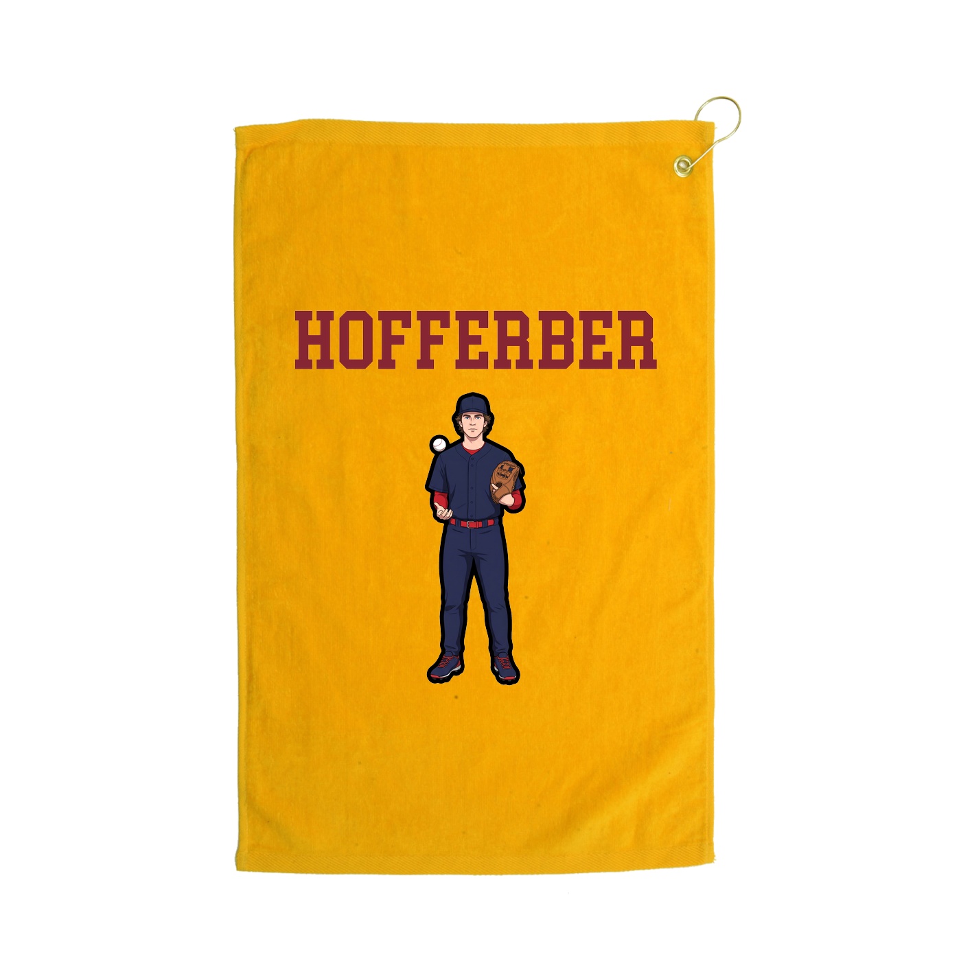 Golf Towel — Shirsey in Gold