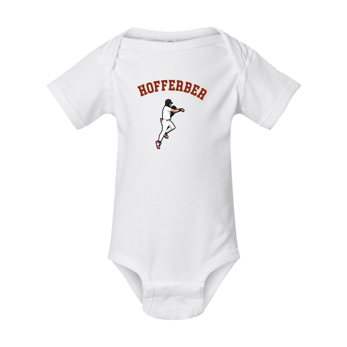 Baby Onesie — Shirsey Arch in White