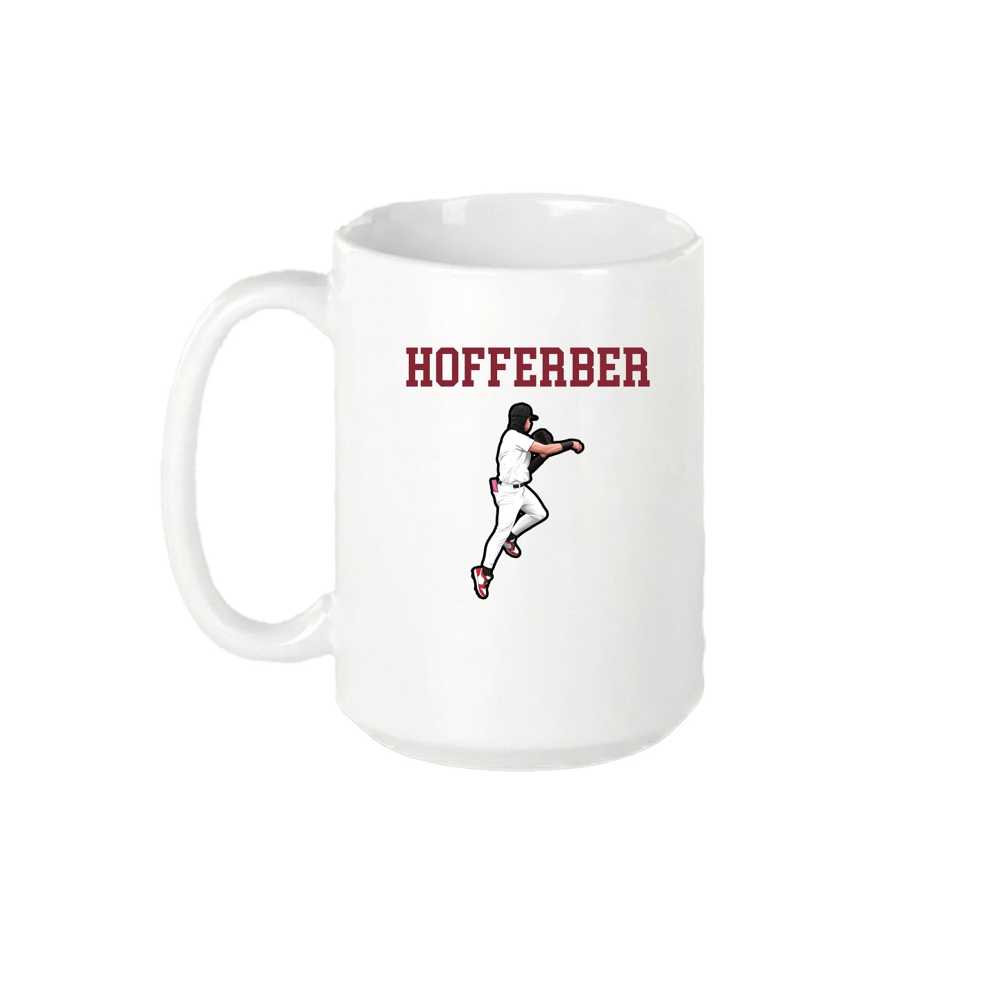 15oz Coffee Mug — Shirsey in White