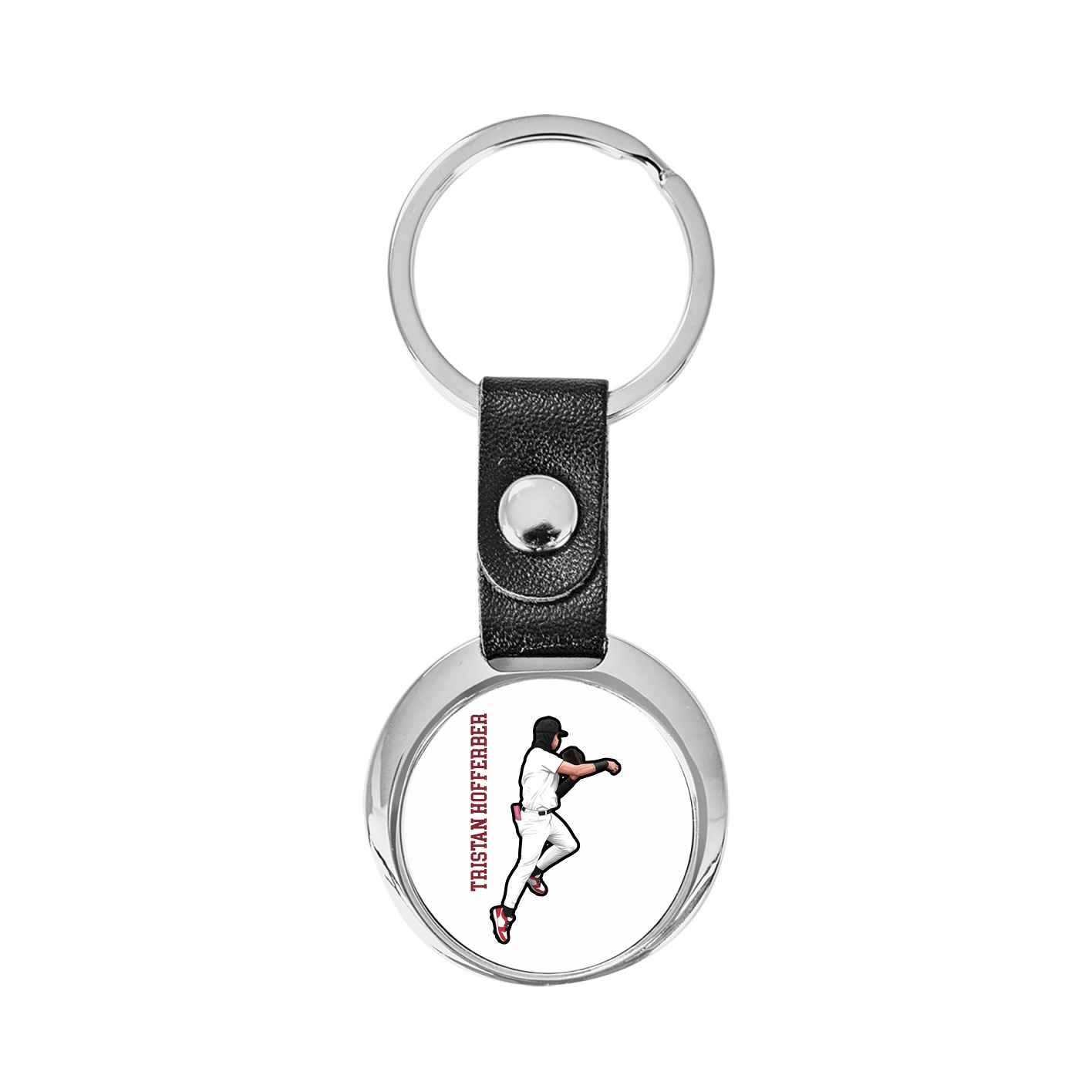 Key Chain — Name Vertical in Classic