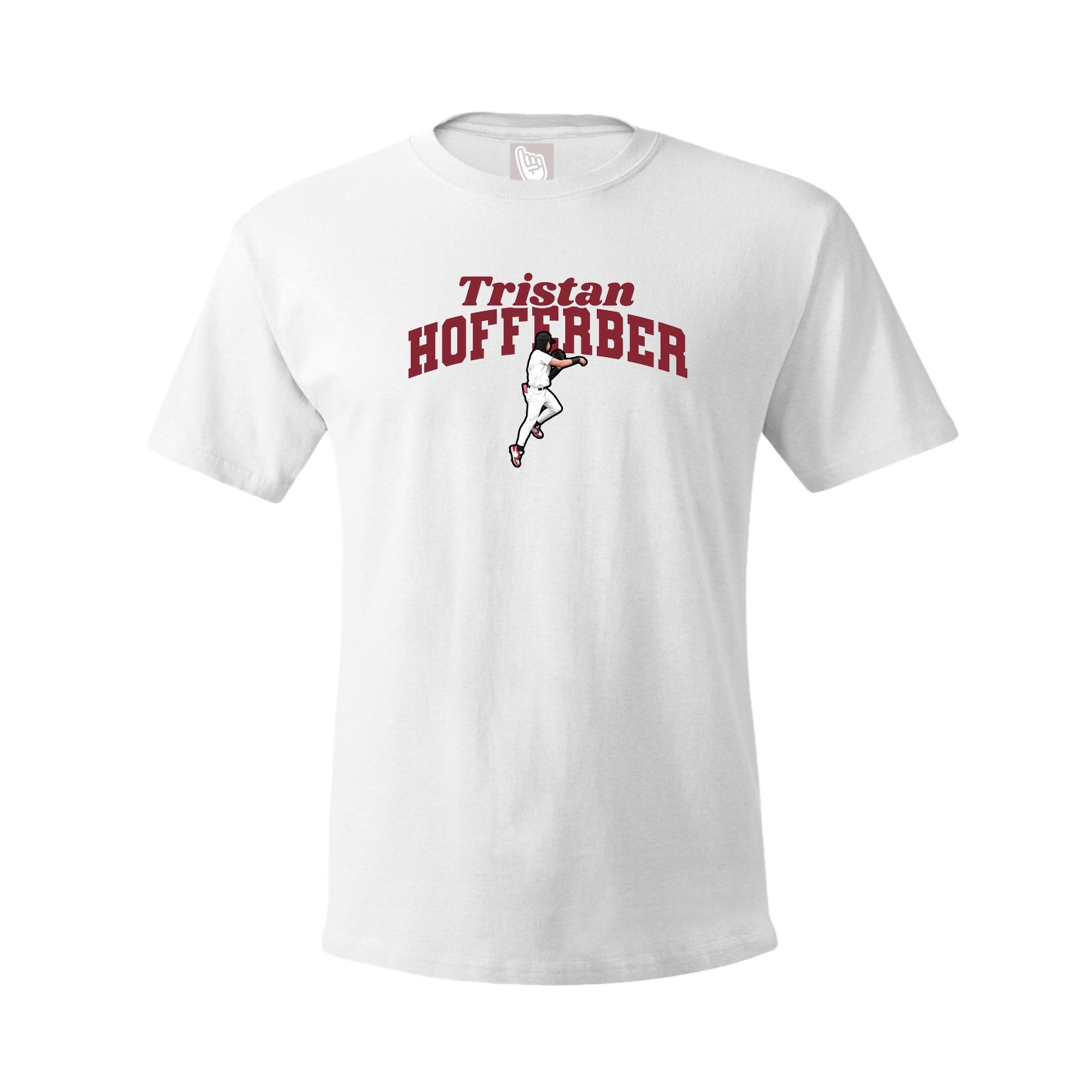 Youth Tee — Signature Arch in White