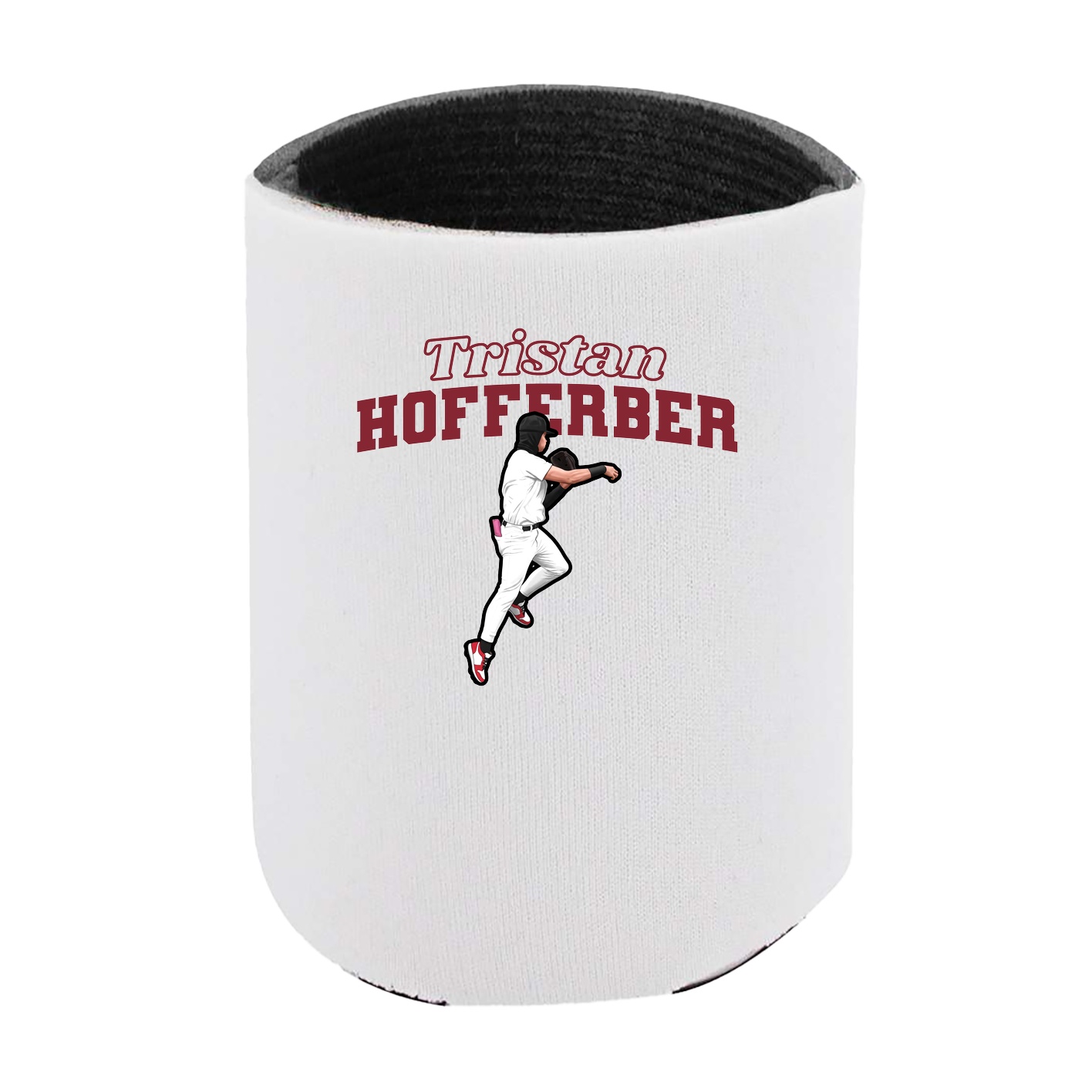 Can Holder — Name Arch in White