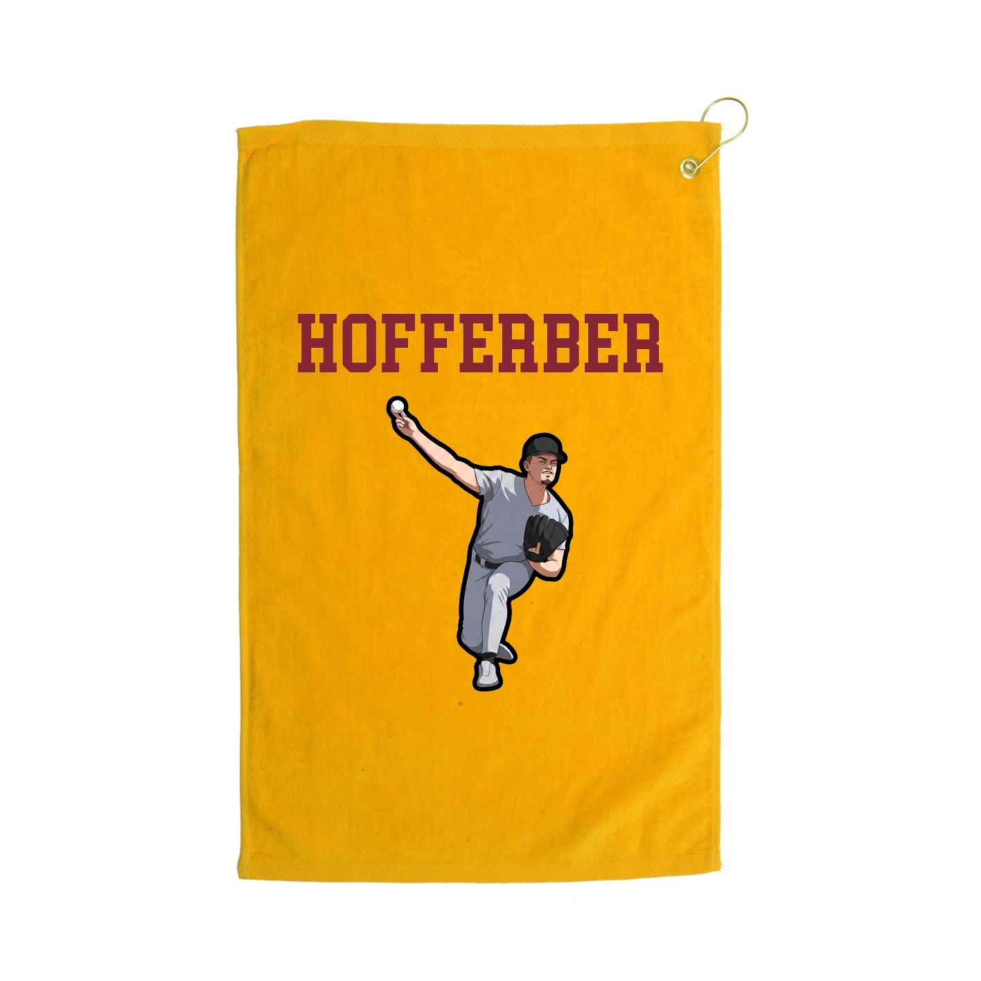 Golf Towel — Shirsey in Gold