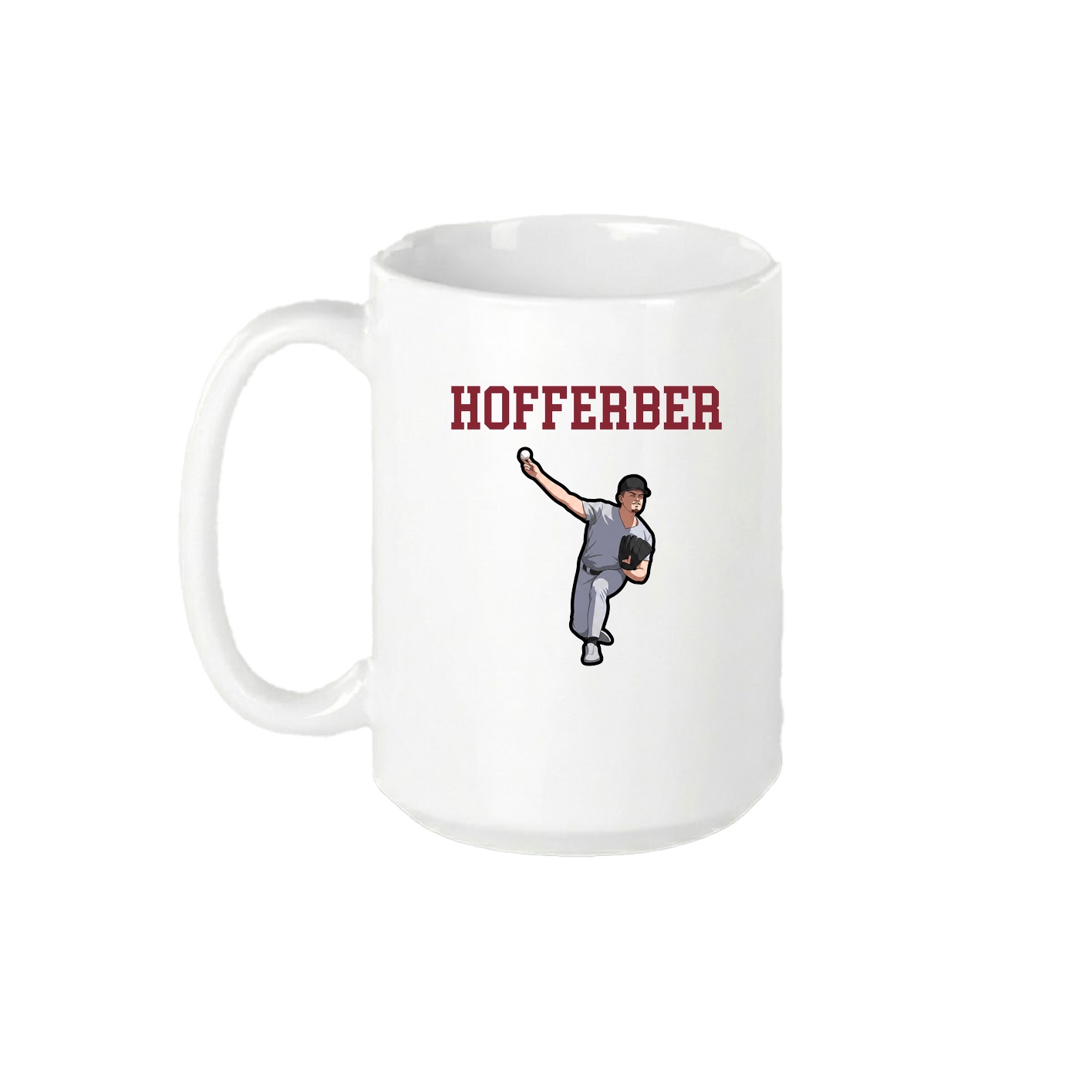 15oz Coffee Mug — Shirsey in White