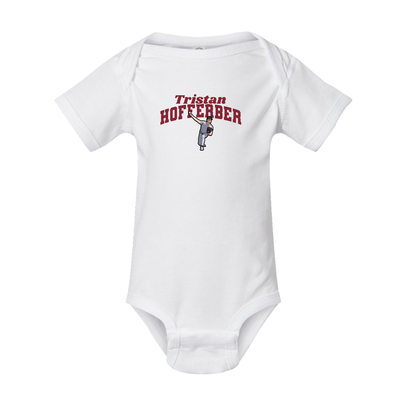 Baby Onesie — Signature Arch in White