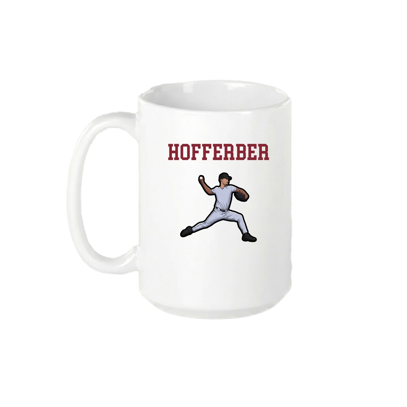 15oz Coffee Mug — Shirsey in White