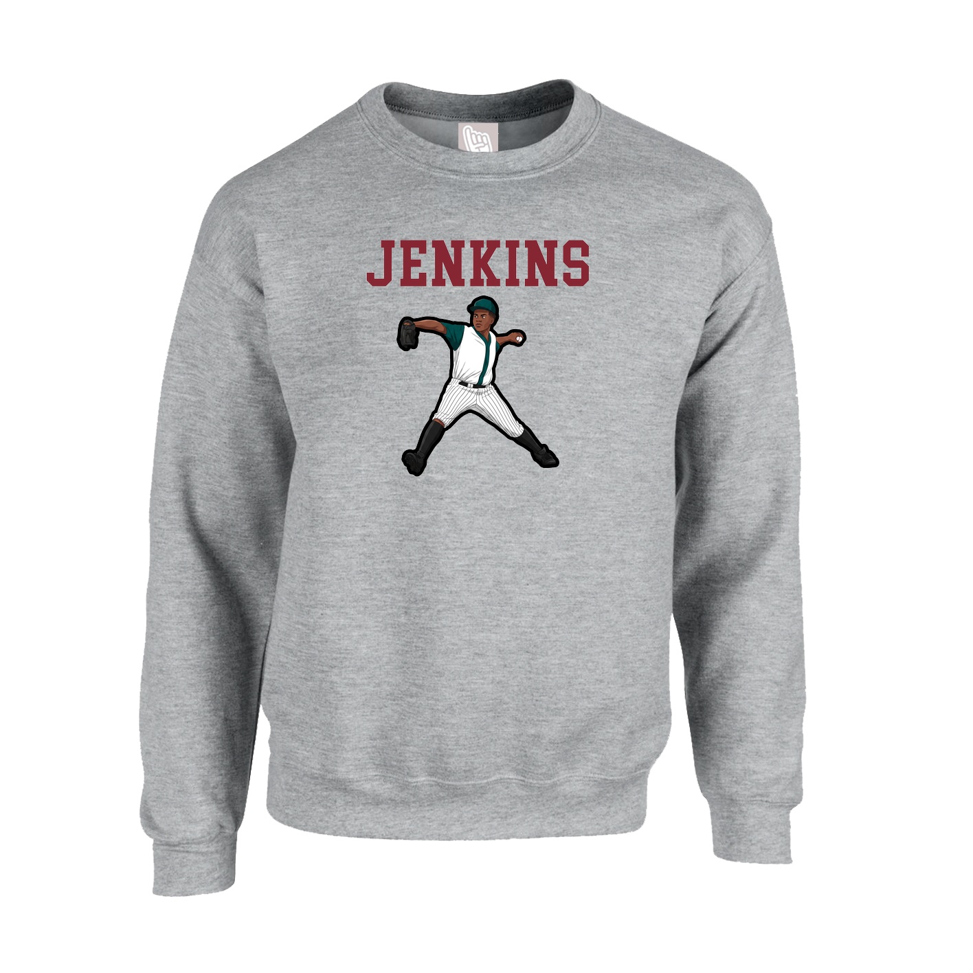 Fleece Crew — Shirsey in Grey