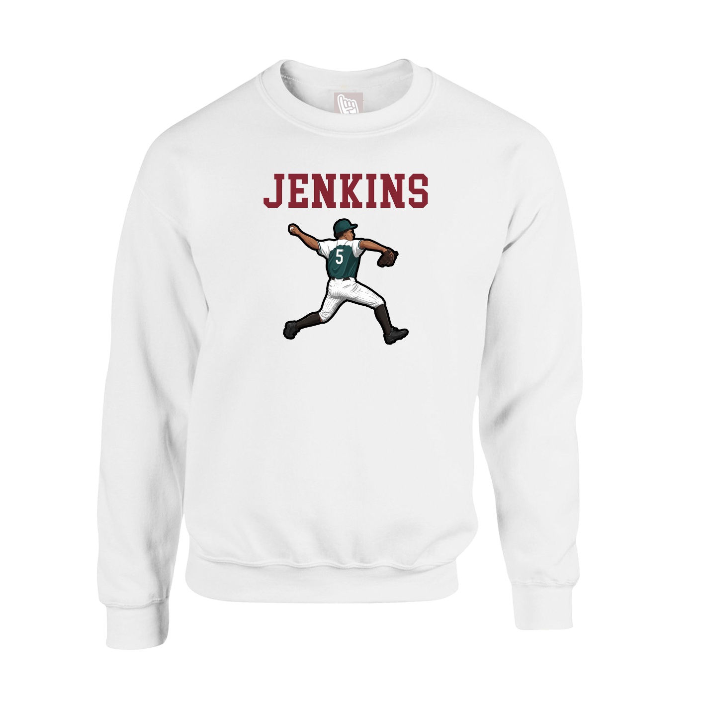 Fleece Crew — Shirsey in White