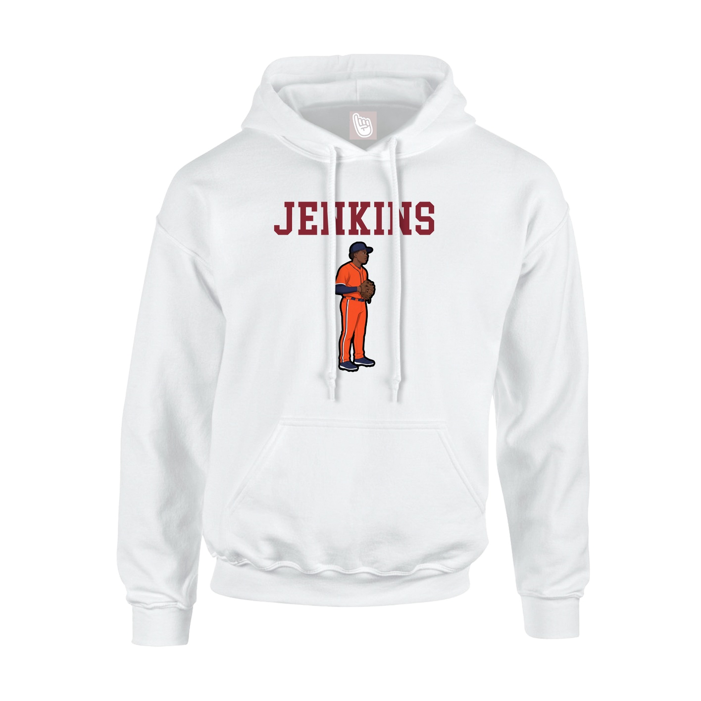 Hoodie — Shirsey in White