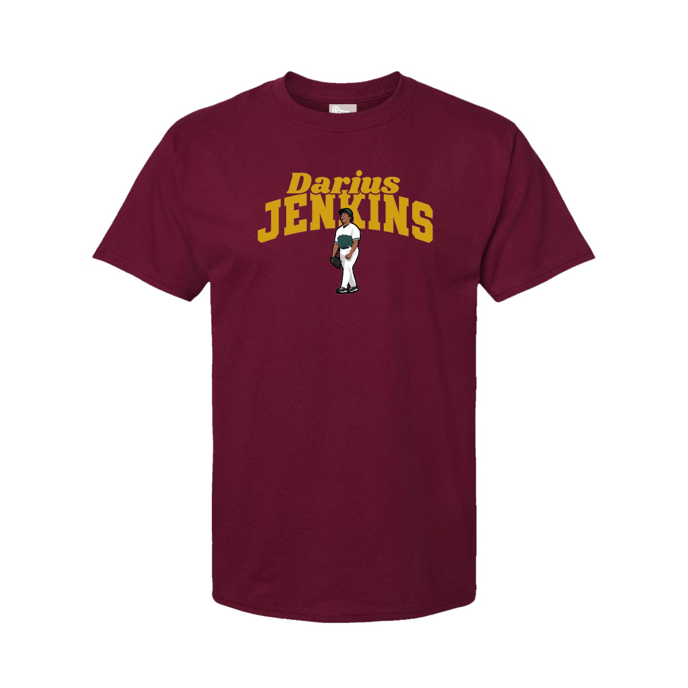 Tee — Signature Arch in Cardinal
