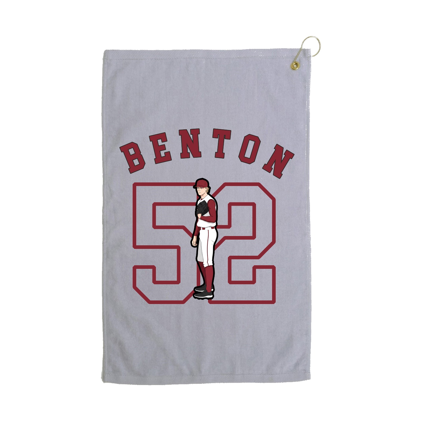 Golf Towel — Shirsey Arch in Grey
