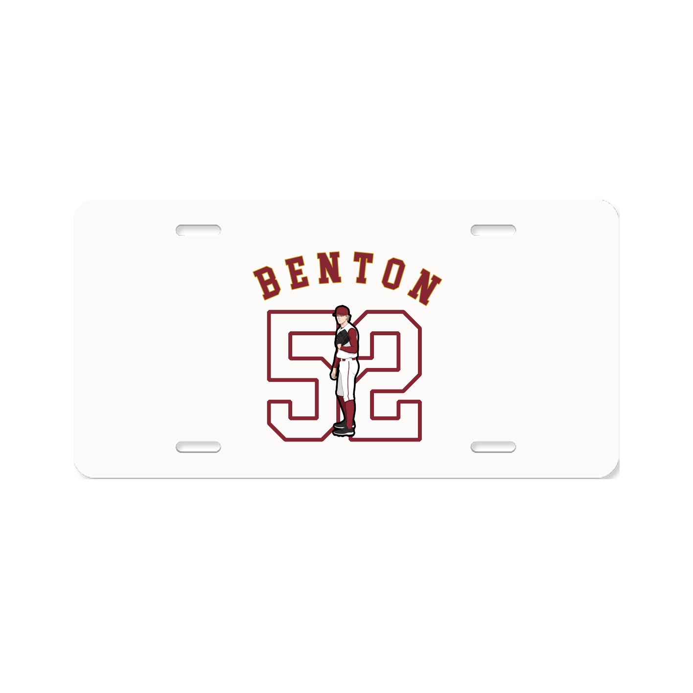 License Plate — Shirsey Arch in Classic