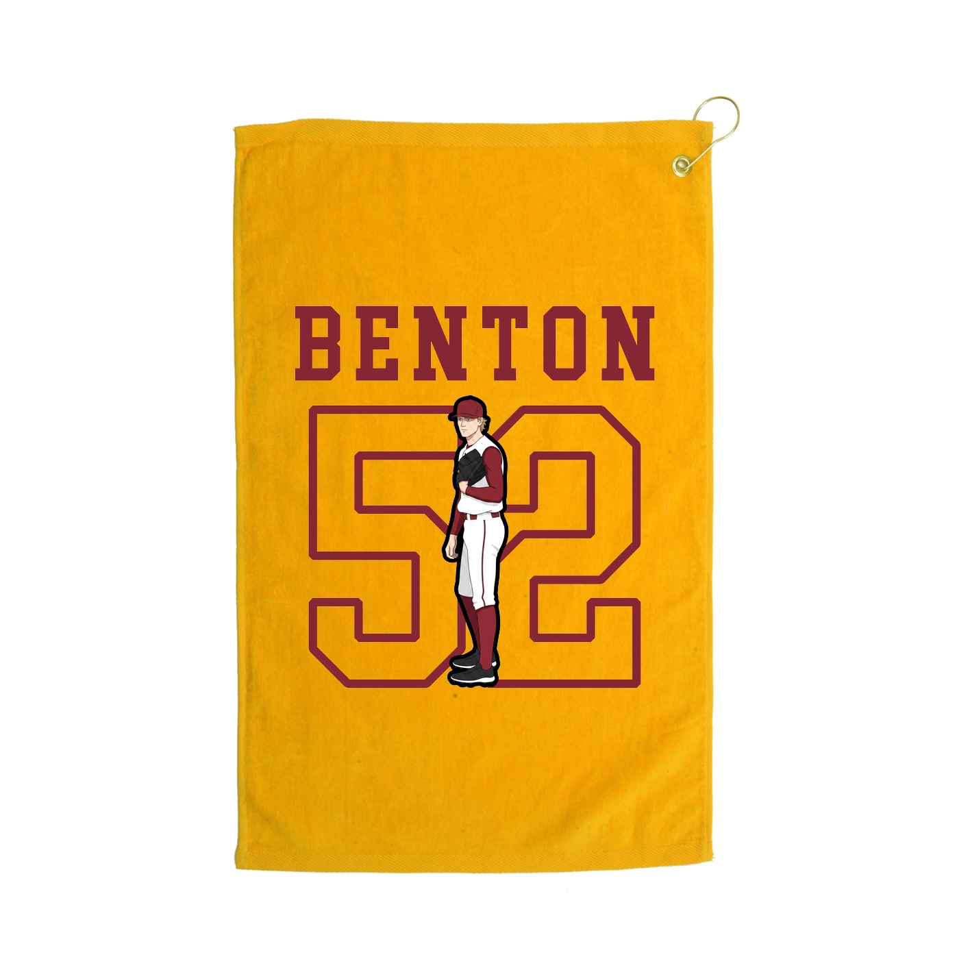 Golf Towel — Shirsey in Gold