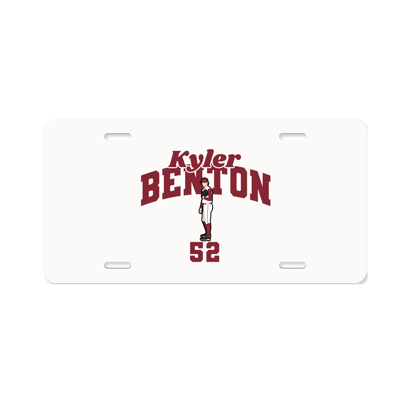 License Plate — Signature Arch in Classic