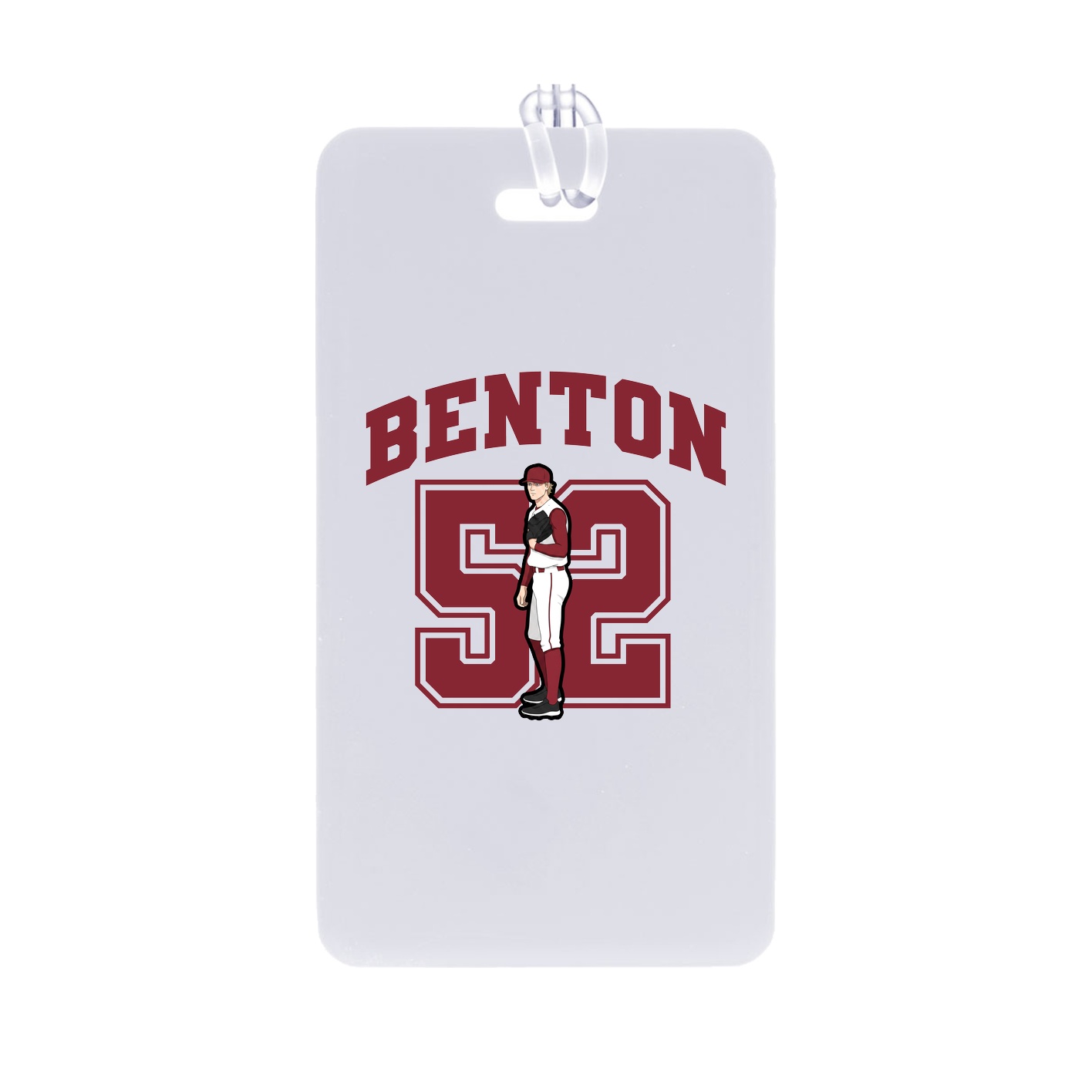 Bag Tag — Number in Classic
