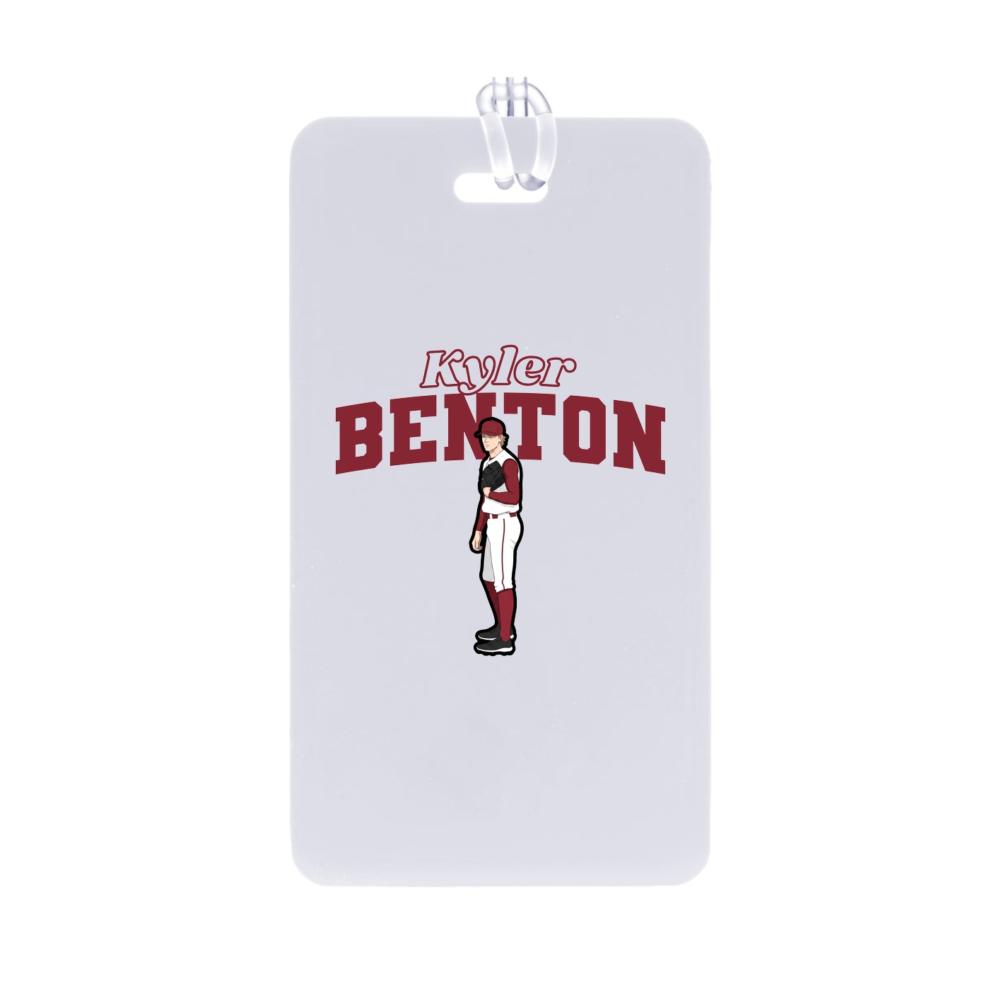 Bag Tag — Name Arch in Classic