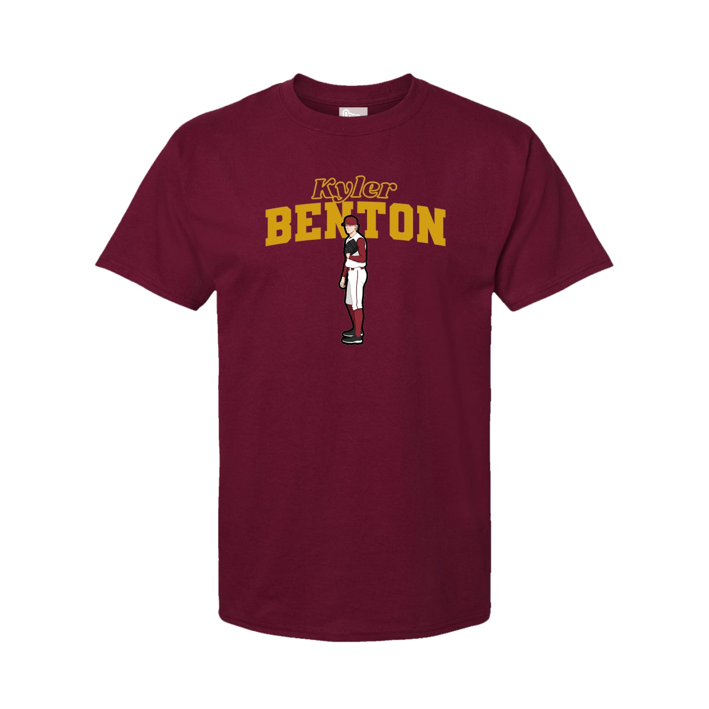 Tee — Name Arch in Cardinal