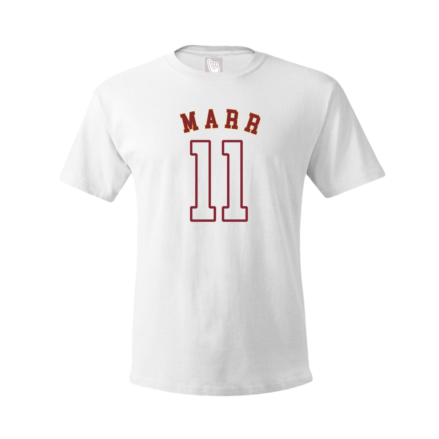 Youth Tee — Shirsey Arch in White