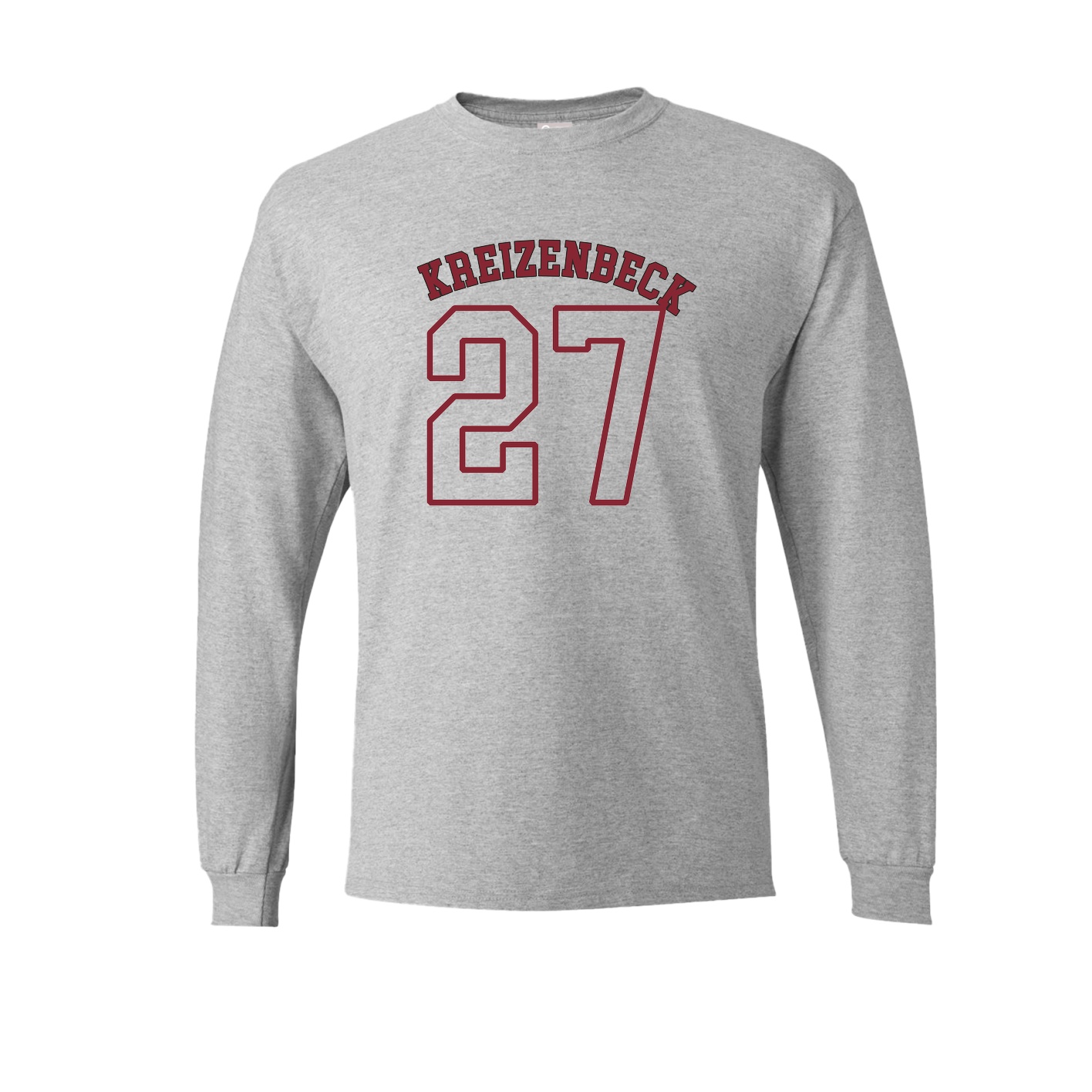 Long Sleeve Tee — Shirsey Arch in Grey