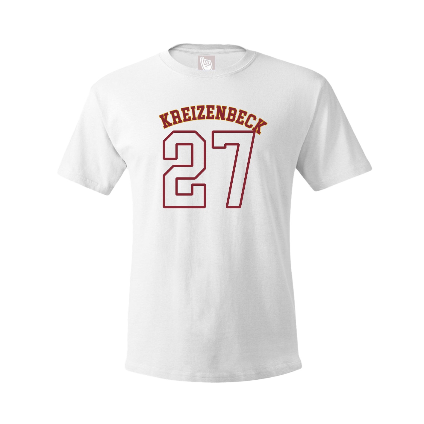 Youth Tee — Shirsey Arch in White
