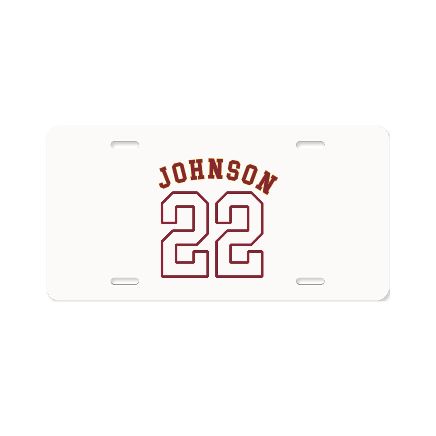License Plate — Shirsey Arch in Classic