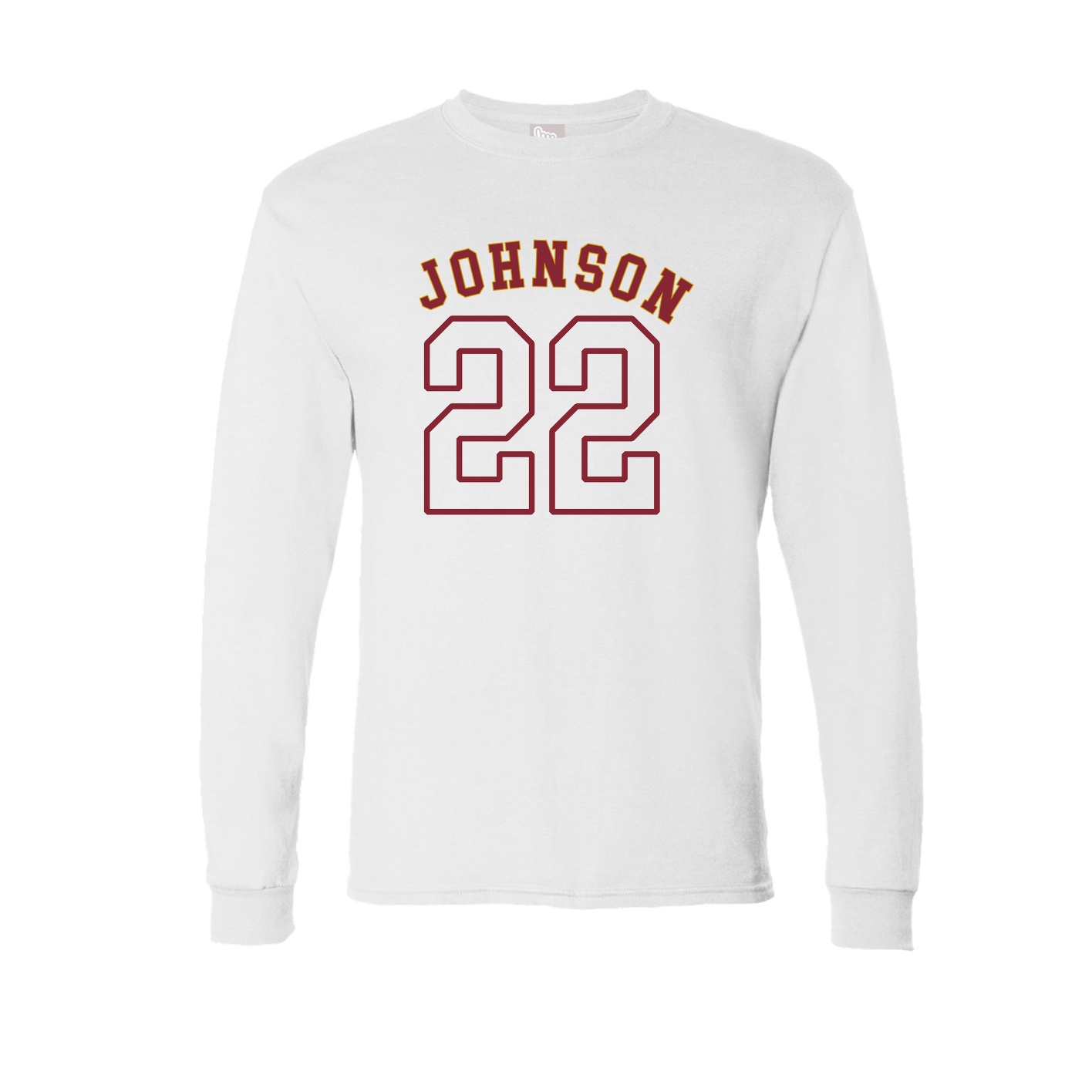 Long Sleeve Tee — Shirsey Arch in White