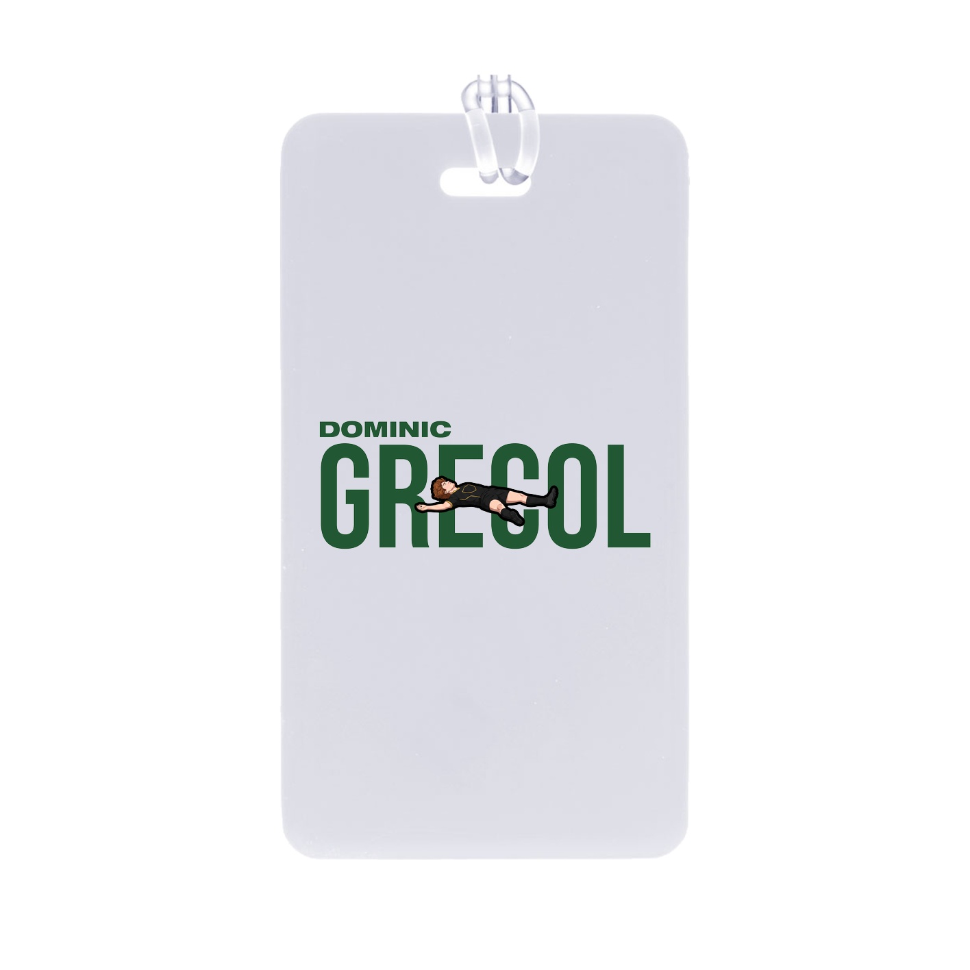 Bag Tag — Player Name in Classic