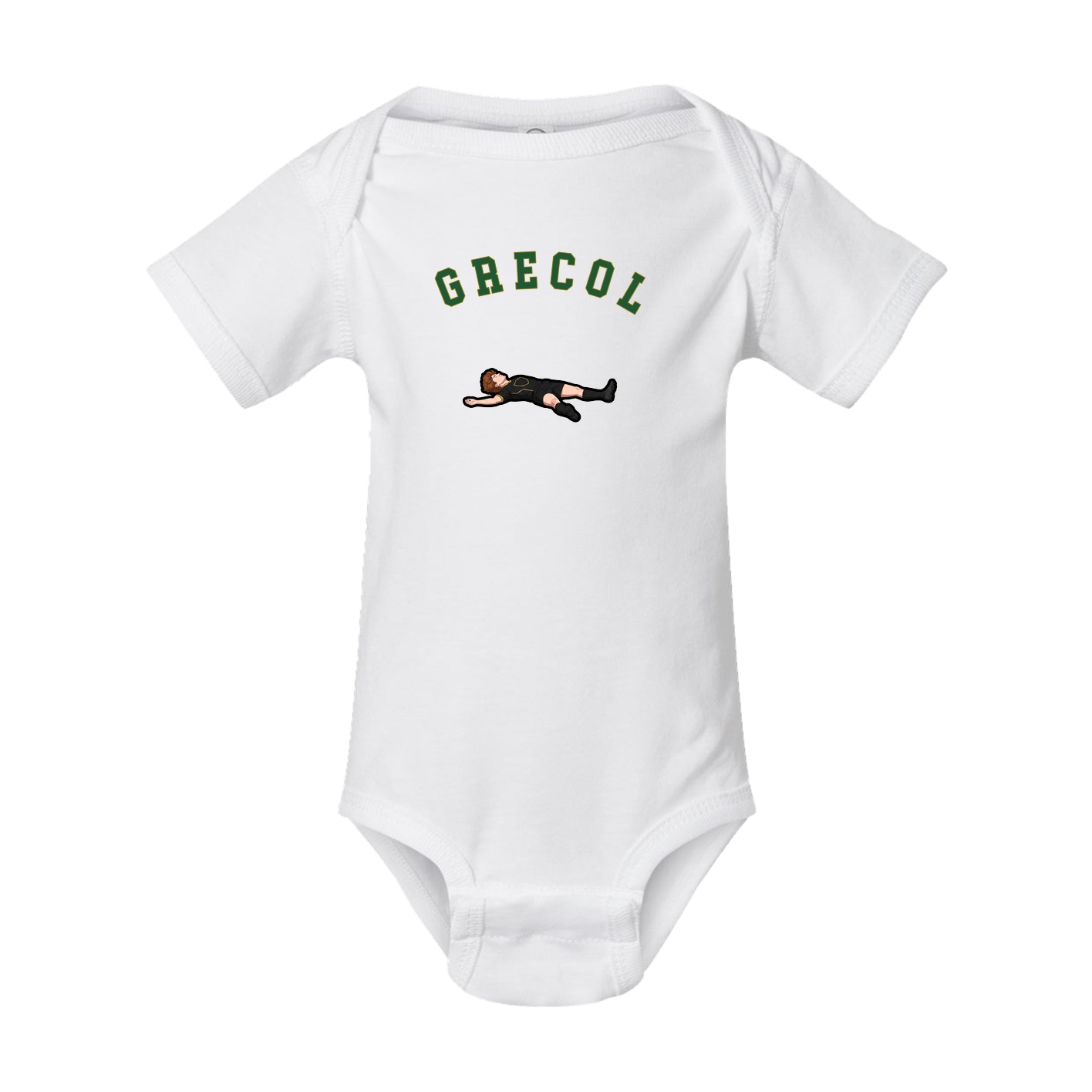 Baby Onesie — Shirsey Arch in White