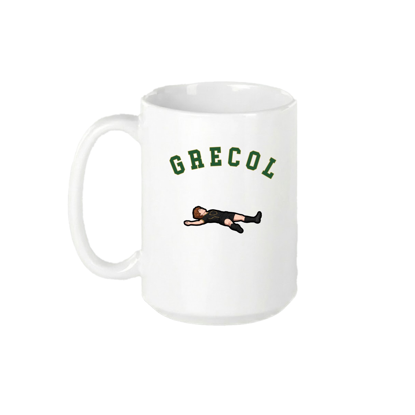 15oz Coffee Mug — Shirsey Arch in White