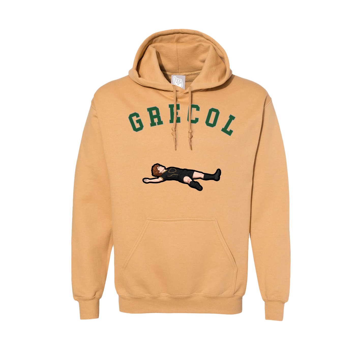 Hoodie — Shirsey Arch in Vegas Gold