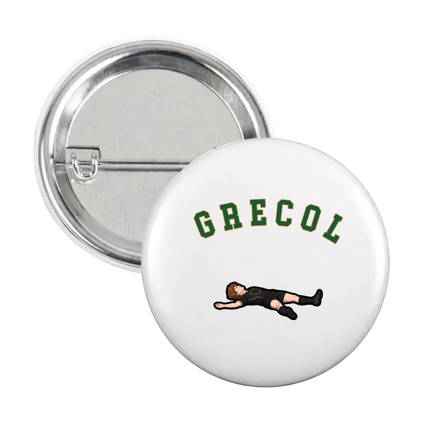 Game Day Button — Shirsey Arch in White