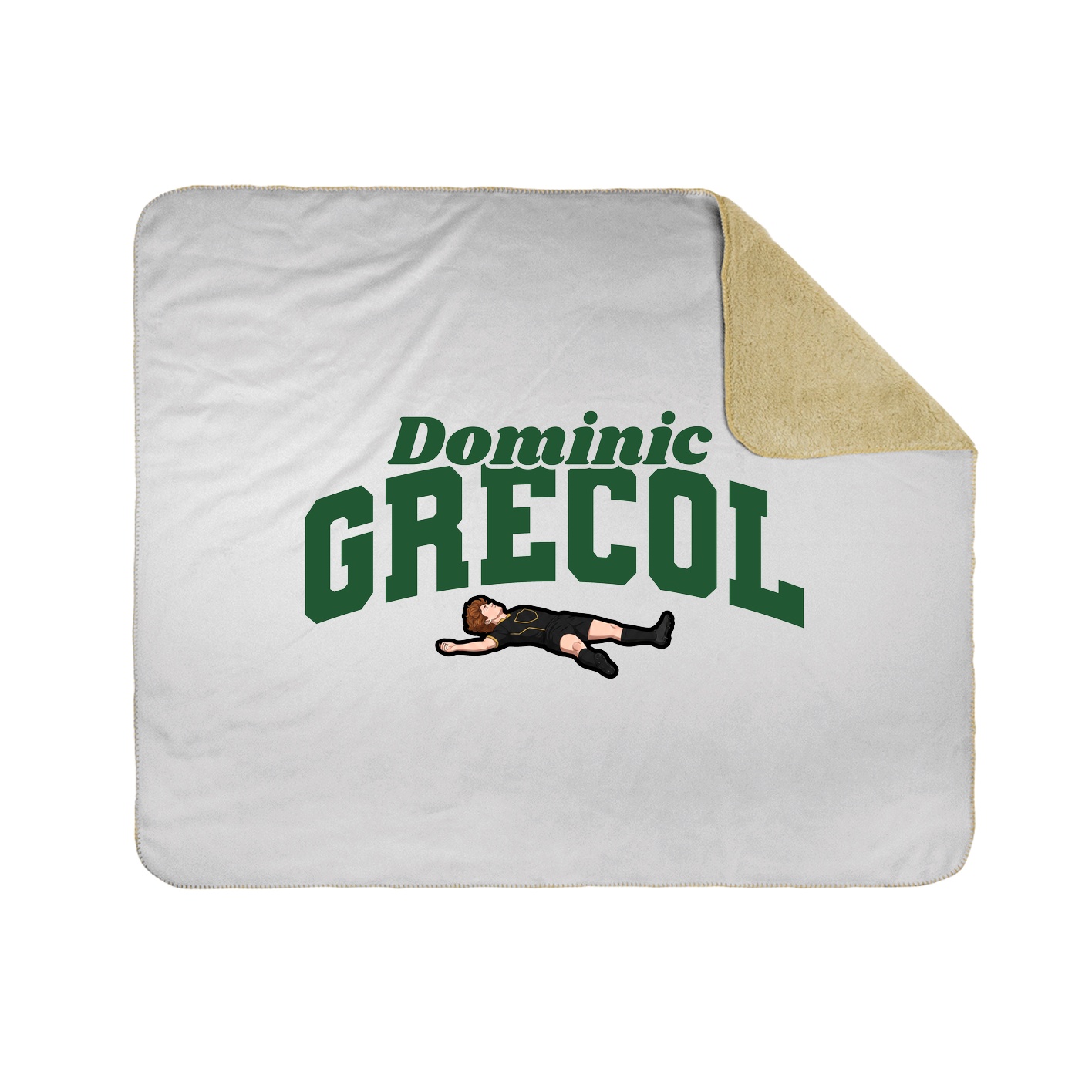 Throw Blanket — Signature Arch in White