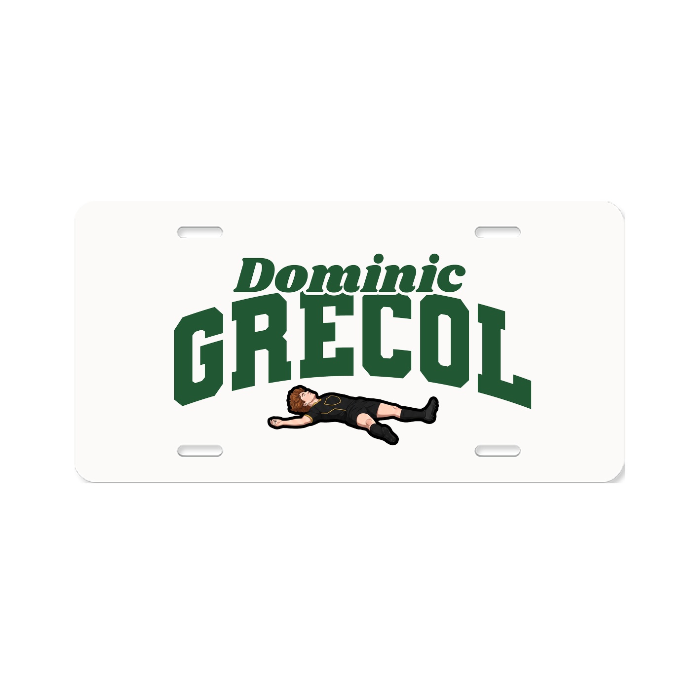 License Plate — Signature Arch in Classic