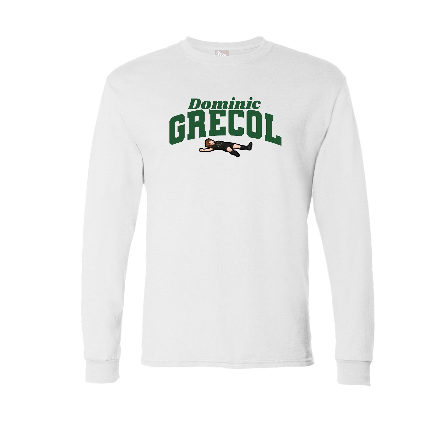 Long Sleeve Tee — Signature Arch in White