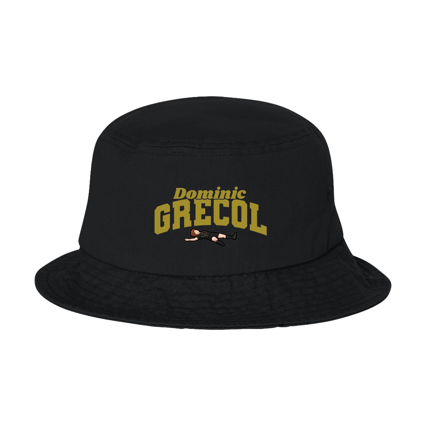 Bucket Cap — Signature Arch in Black