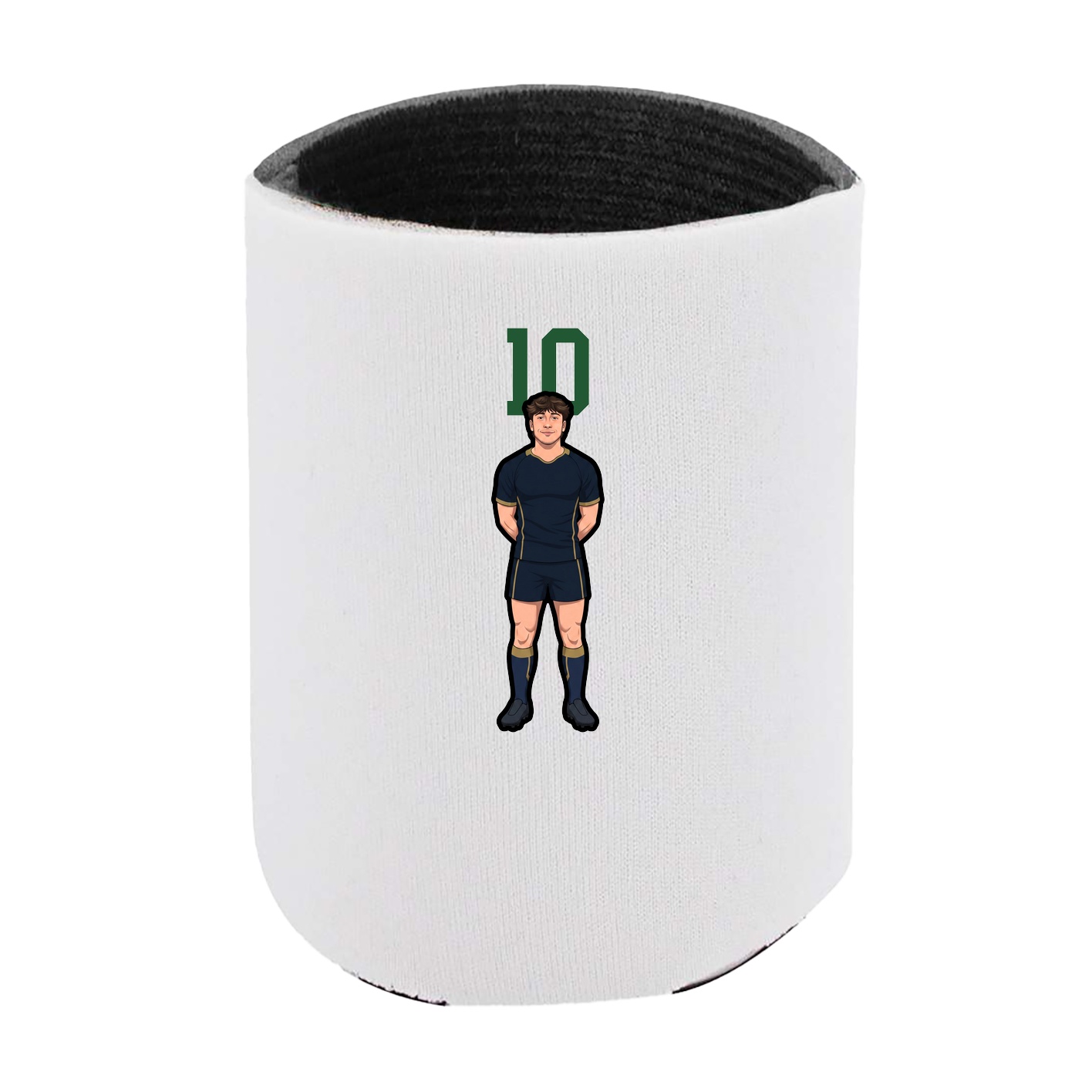 Can Holder — Number Top in White
