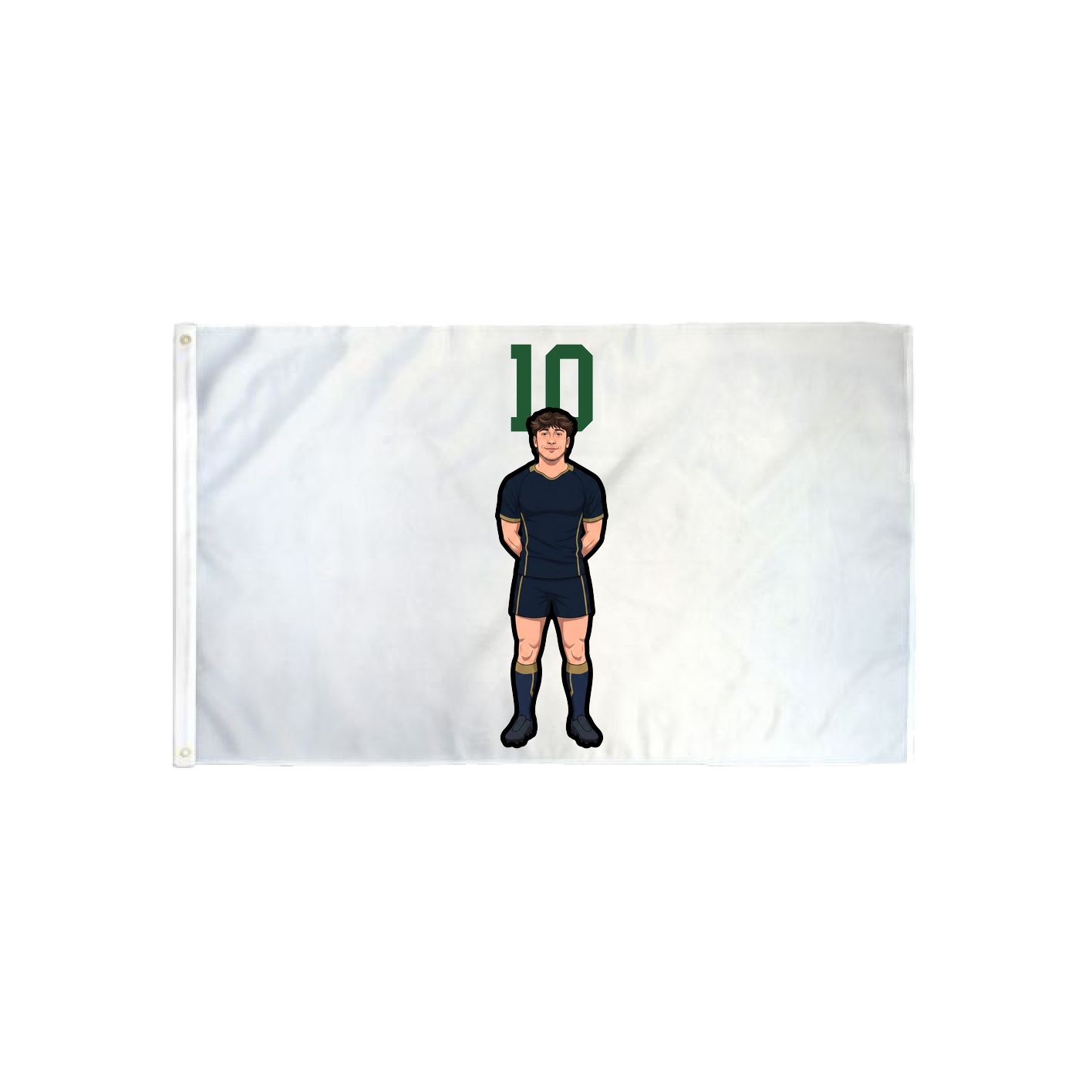 3x5 Flag — Number Top in Classic
