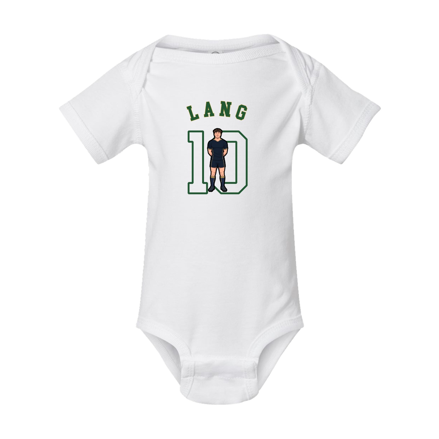 Baby Onesie — Shirsey Arch in White