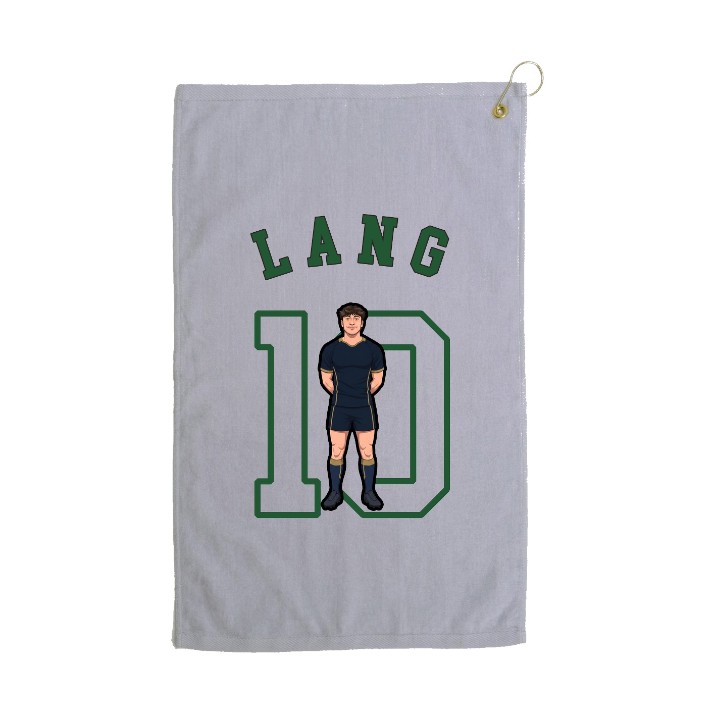 Golf Towel — Shirsey Arch in Grey