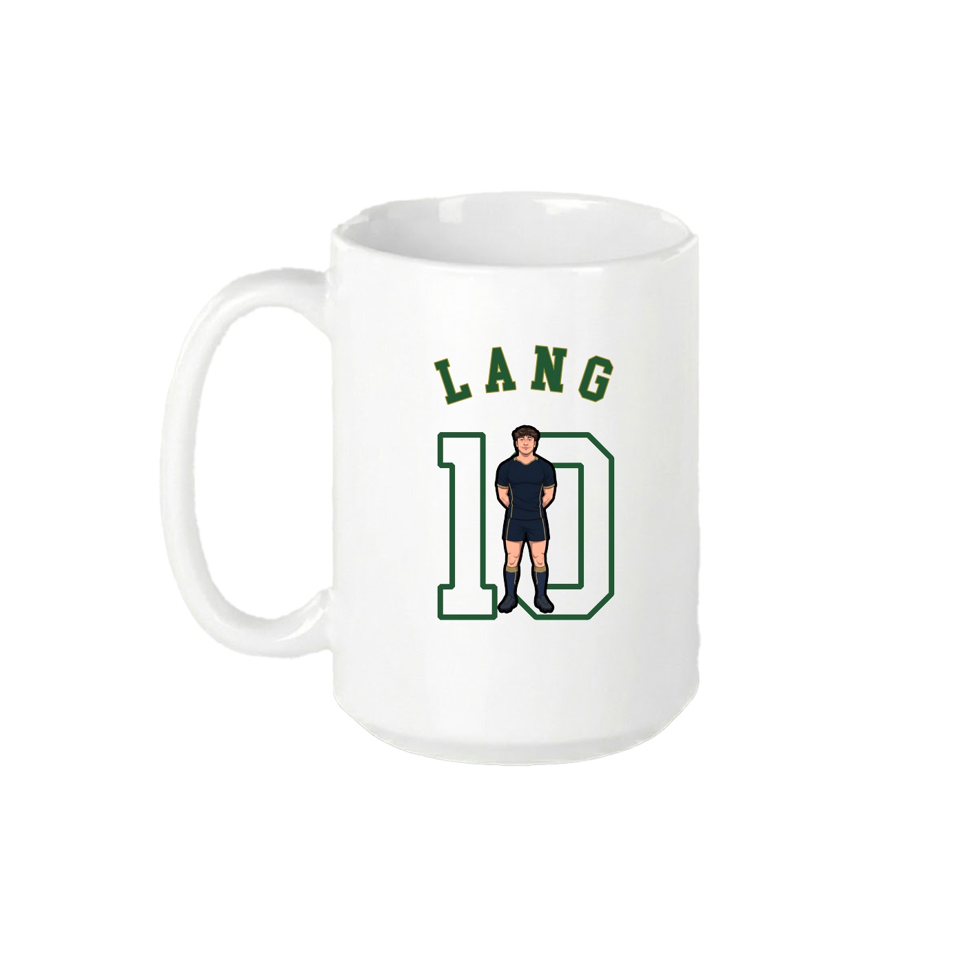 15oz Coffee Mug — Shirsey Arch in White