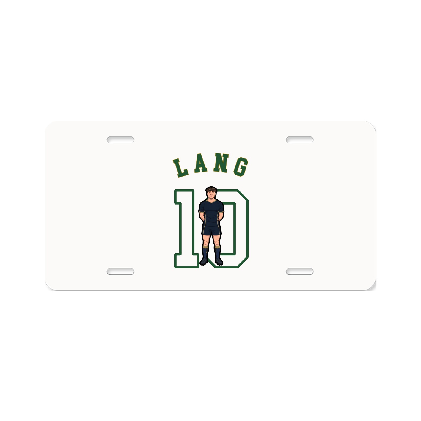 License Plate — Shirsey Arch in Classic