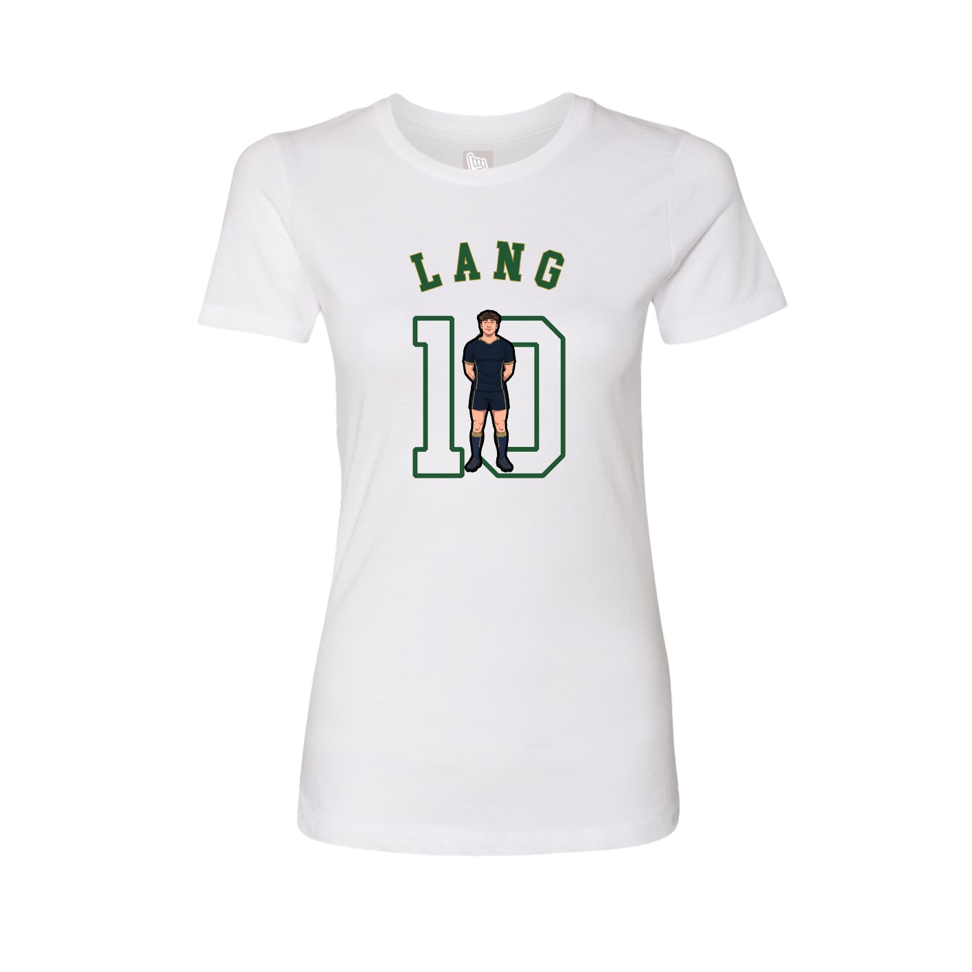 Womens Tee — Shirsey Arch in White