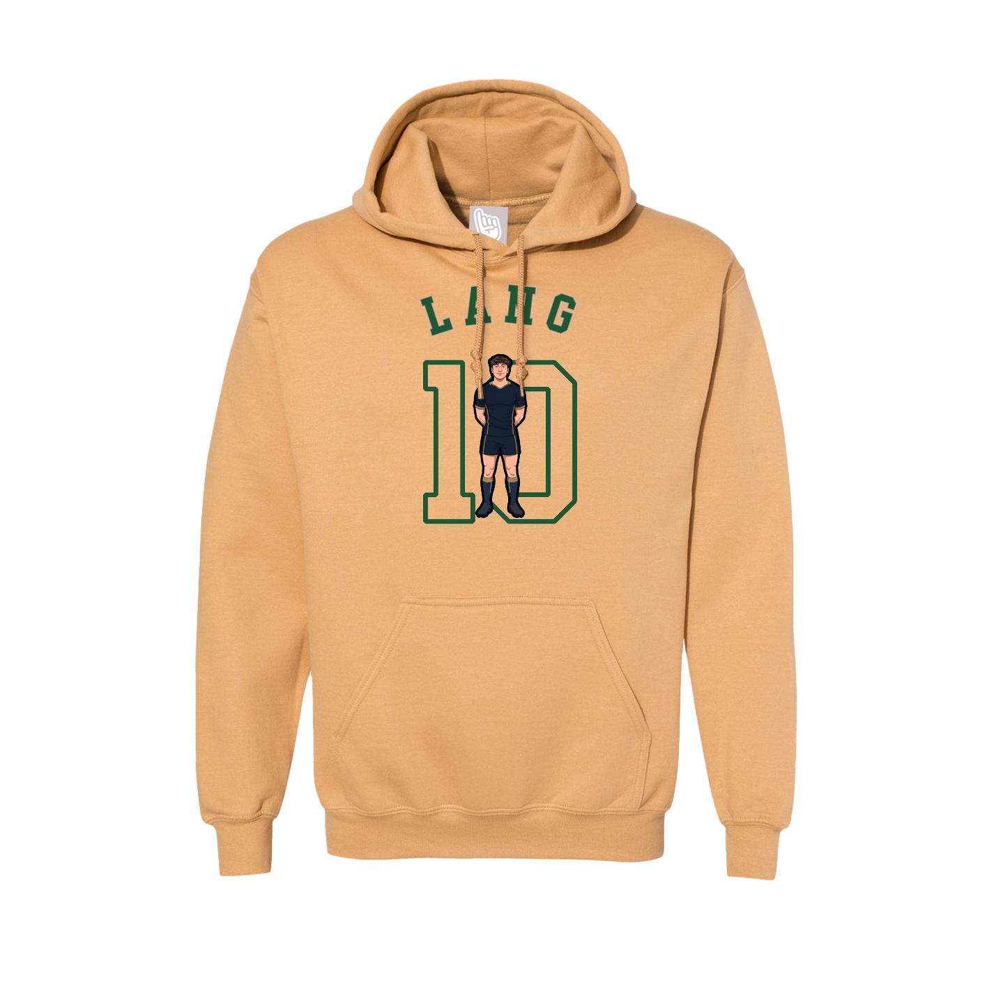 Hoodie — Shirsey Arch in Vegas Gold