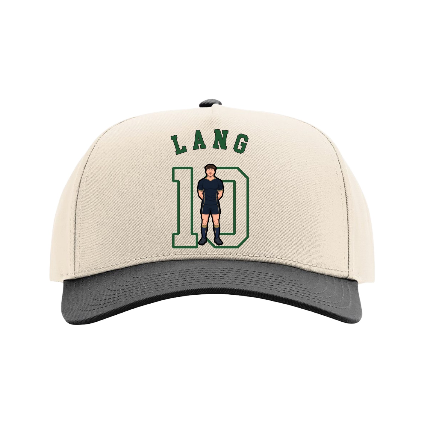 Full Fabric Five-Panel Champ Cap