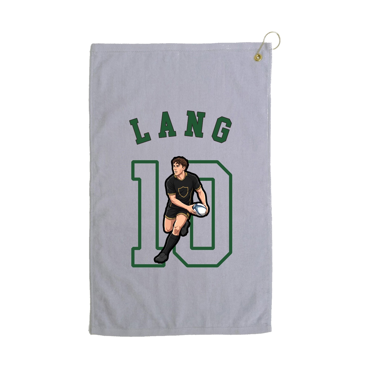 Golf Towel — Shirsey Arch in Grey