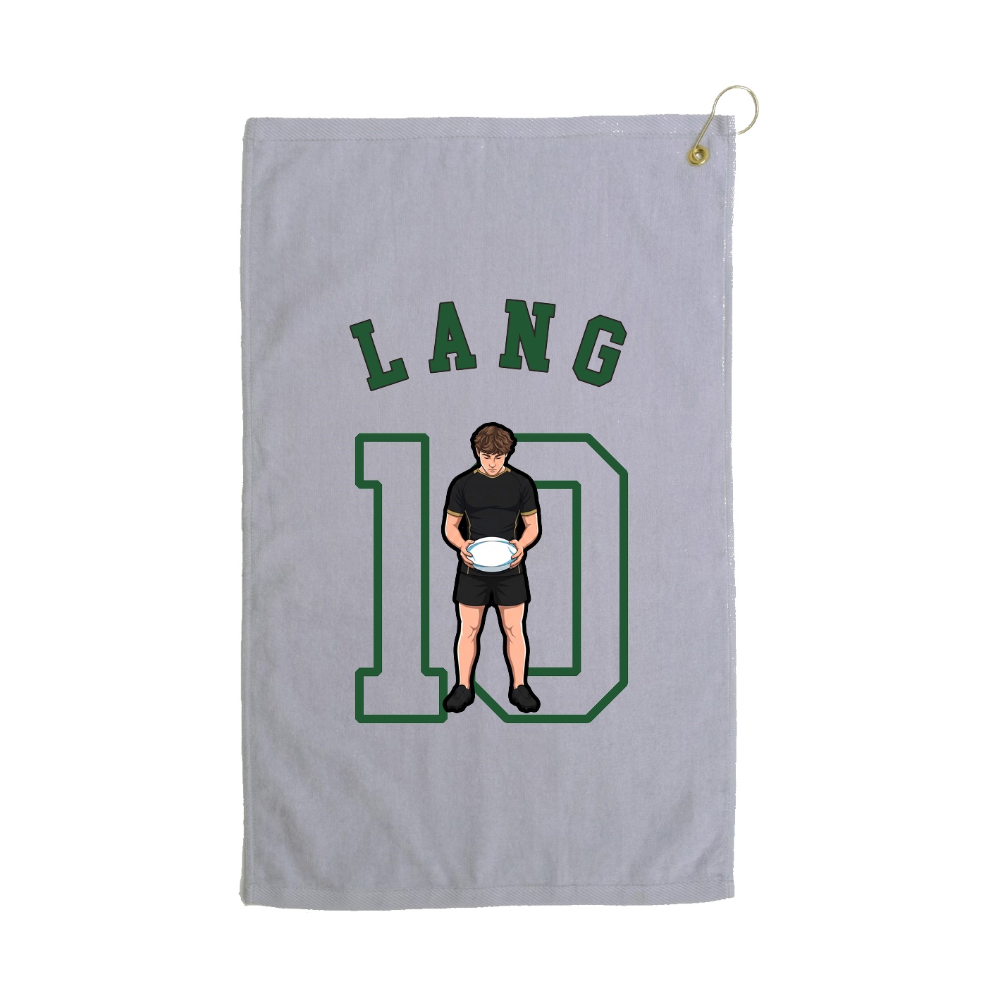 Golf Towel — Shirsey Arch in Grey