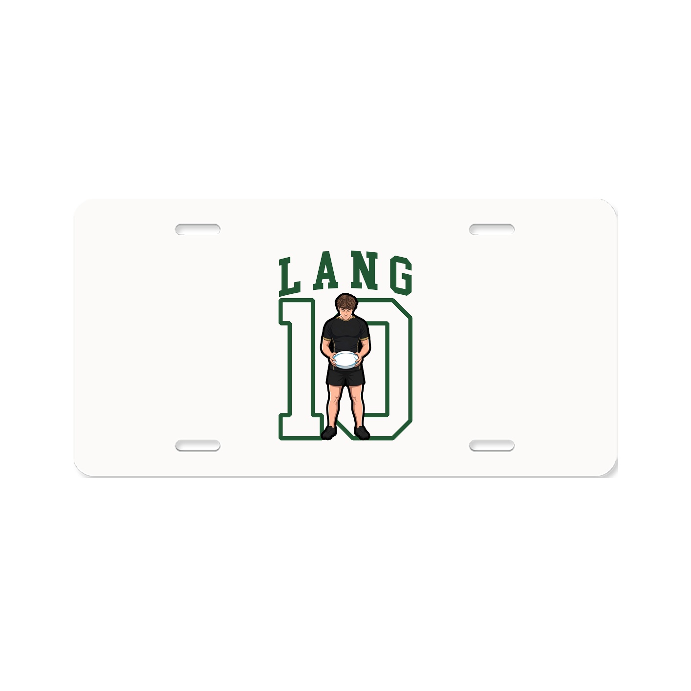 Aluminum License Plate